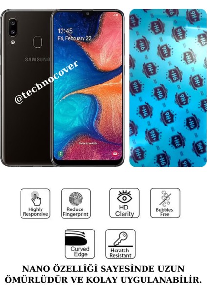 Samsung A20 Uyumlu Nano Cam Ekran Koruyucu