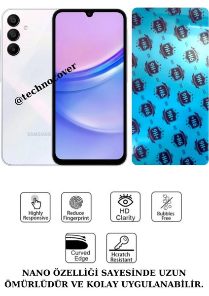 Samsung A15 Uyumlu Nano Cam Ekran Koruyucu