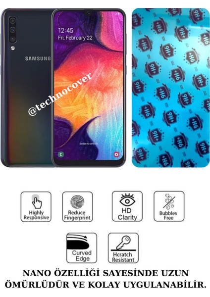 Samsung A30 / A30S / A50 Uyumlu Nano Cam Ekran Koruyucu