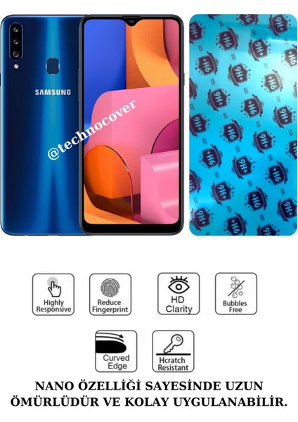 Samsung A20S Uyumlu Nano Cam Ekran Koruyucu