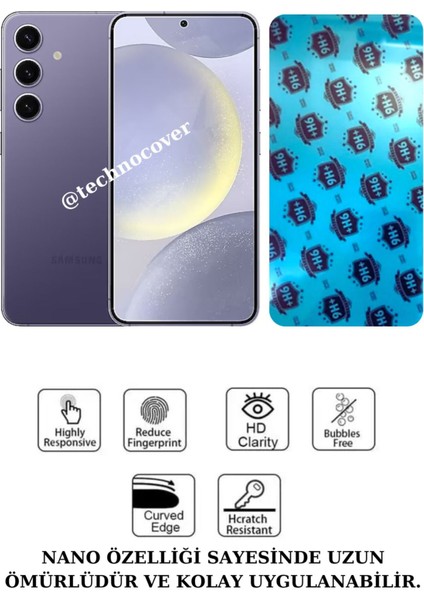 Samsung S24 Uyumlu Nano Cam Ekran Koruyucu