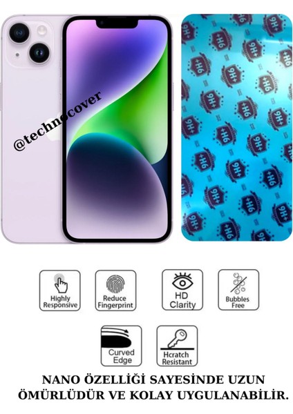 Iphone 14 Uyumlu Nano Ekran Koruyucu