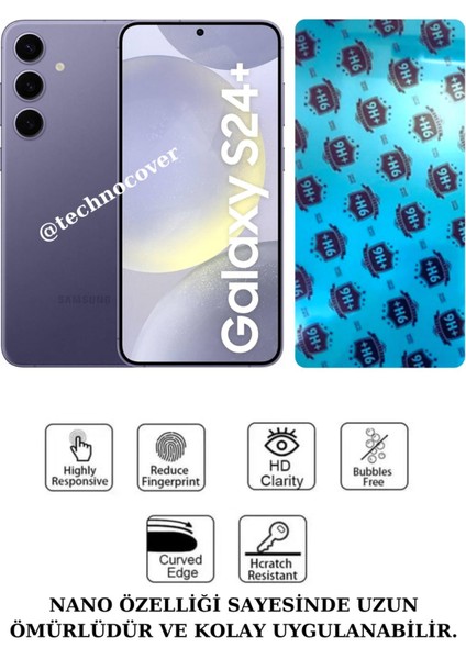 Samsung S24 Plus Uyumlu Nano Cam Ekran Koruyucu