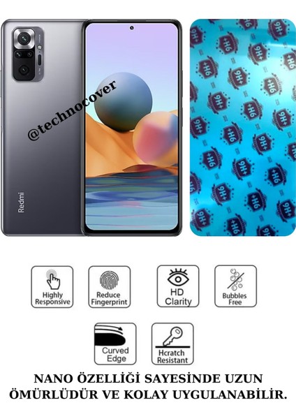 Redmi Note 10 Pro Uyumlu Nano Cam Ekran Koruyucu