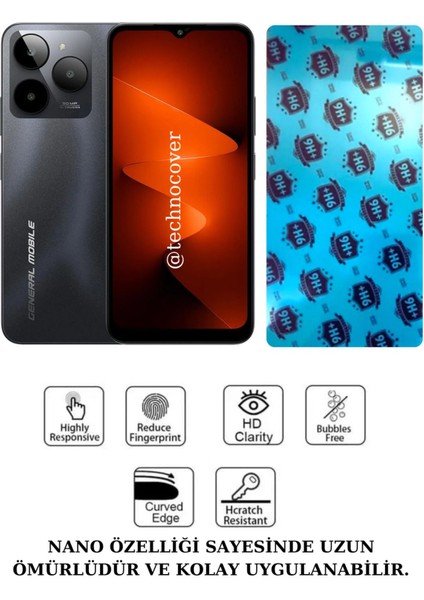 General Mobile Gm Era 30 Uyumlu Nano Cam Ekran Koruyucu
