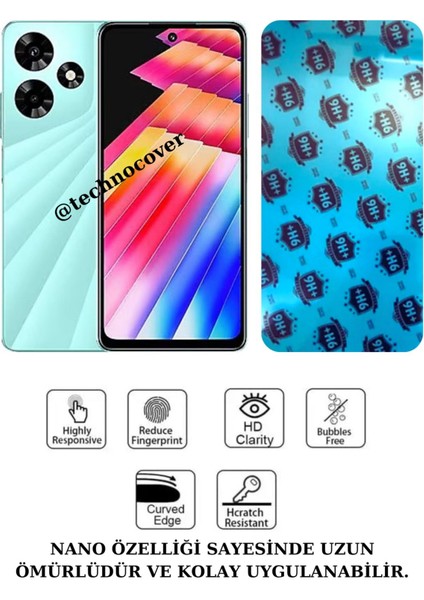 Infinix Hot 30 Uyumlu Nano Cam Ekran Koruyucu