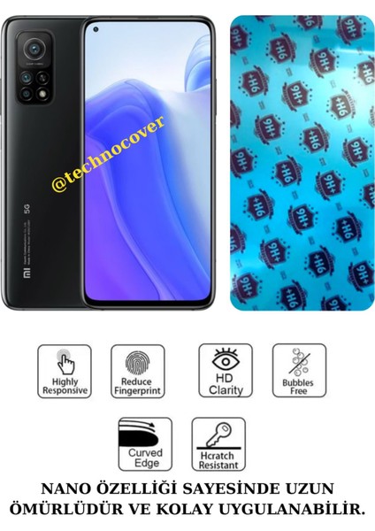 Mi 10 T / 10 T Pro Uyumlu Nano Cam Ekran Koruyucu
