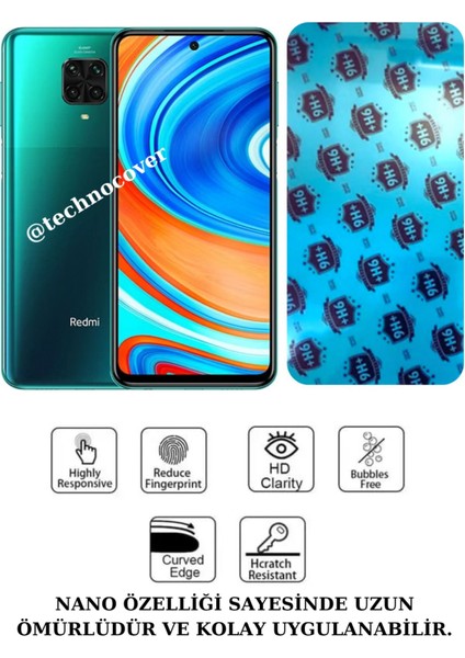 Redmi Note 9 S / 9 Pro Uyumlu Nano Cam Ekran Koruyucu