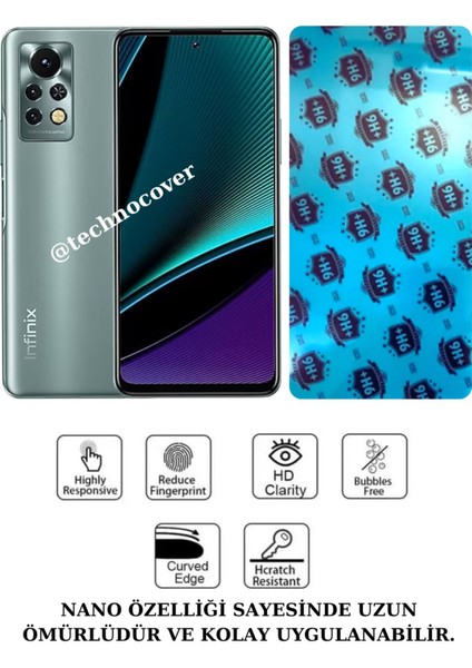 Infinix Note 8 Uyumlu Nano Cam Ekran Koruyucu