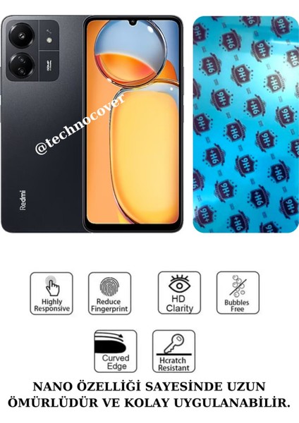 Redmi 13C Uyumlu Nano Cam Ekran Koruyucu