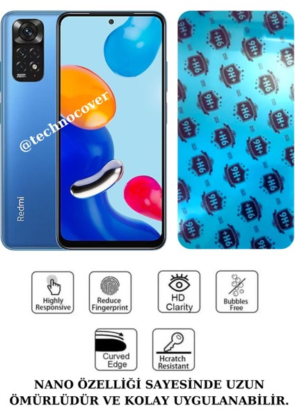 Redmi Note 11 / Note 11S Uyumlu Nano Cam Ekran Koruyucu