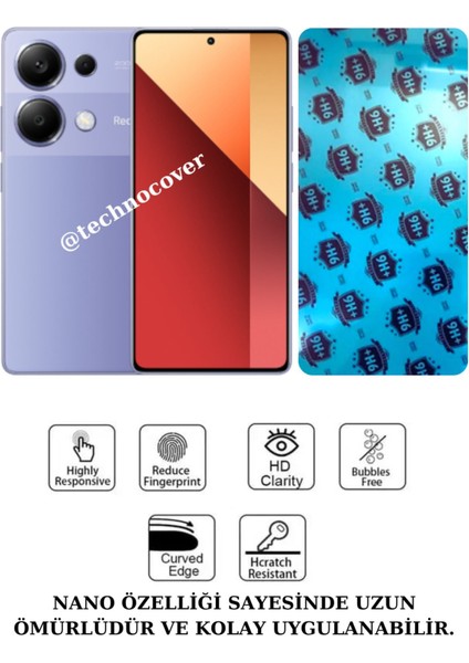 Redmi Note 13 Pro 4g / 13 Pro 5g Uyumlu Nano Cam Ekran Koruyucu