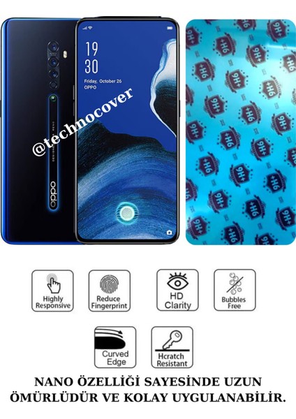 Oppo Reno 2 Uyumlu Nano Cam Ekran Koruyucu