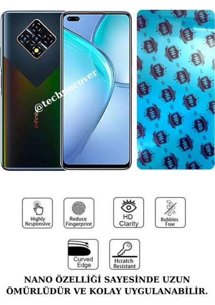 Infinix Zero 8 I Uyumlu Nano Cam Ekran Koruyucu