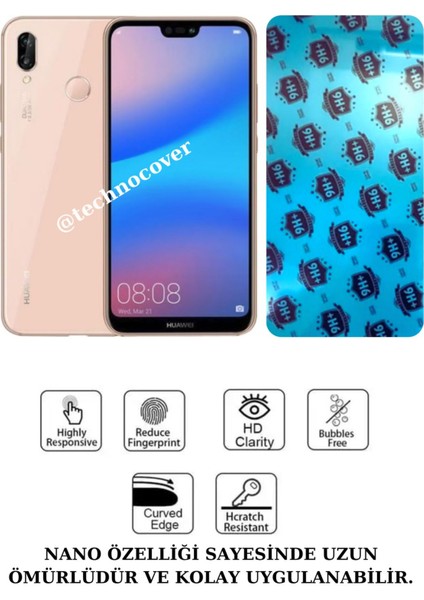 Huawei P20 Lite Uyumlu Nano Cam Ekran Koruyucu