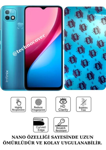 Infinix Hot 10 I Uyumlu Nano Cam Ekran Koruyucu
