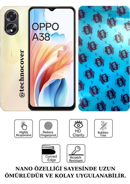 Oppo A38 Uyumlu Nano Cam Ekran Koruyucu