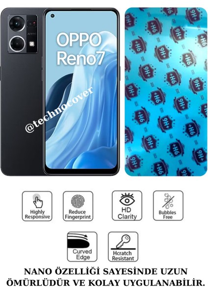Oppo Reno 7 Uyumlu Nano Cam Ekran Koruyucu