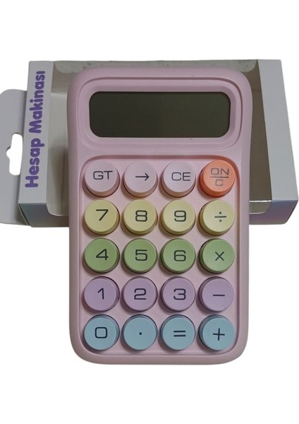 Renkli Büyük Bilgisayar Tuşlu 10 Haneli LCD Ekran Hesap Makinesi fırsatları