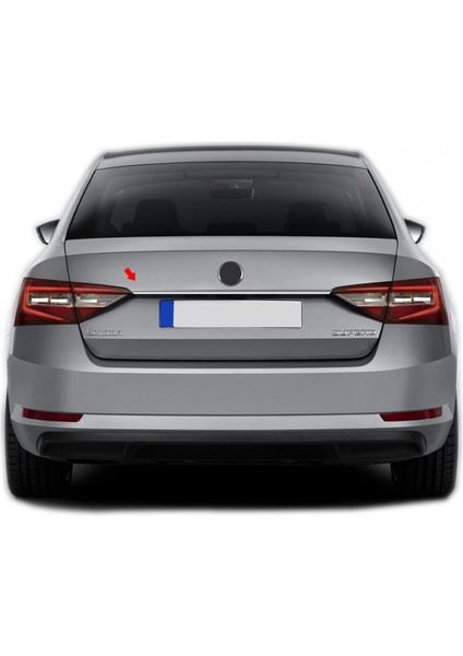 Paspasgaraji Skoda Superb Krom Bagaj Çıtası 2015-2023