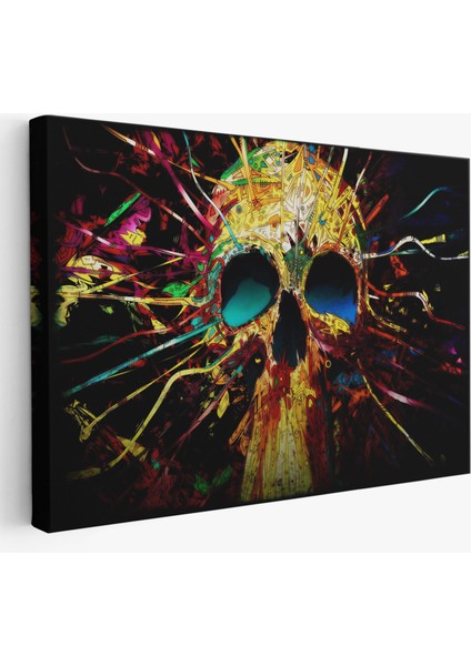 - Kafatası Kanvas Tablo, Graffiti Duvar Sanatı, Kafatası, Graffiti Kafatası Sokak SANATI-5382 fiyatları