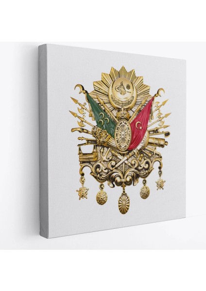 - Osmanlı Tuğrası Dekoratif Kanvas TABLO-5805 fiyatları