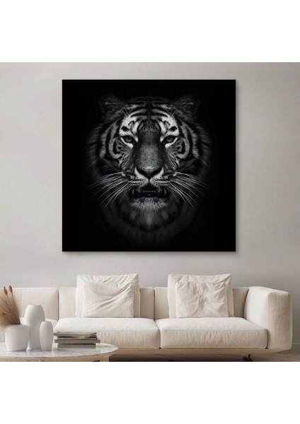 - Kaplan Dekoratif Kanvas TABLO-5808