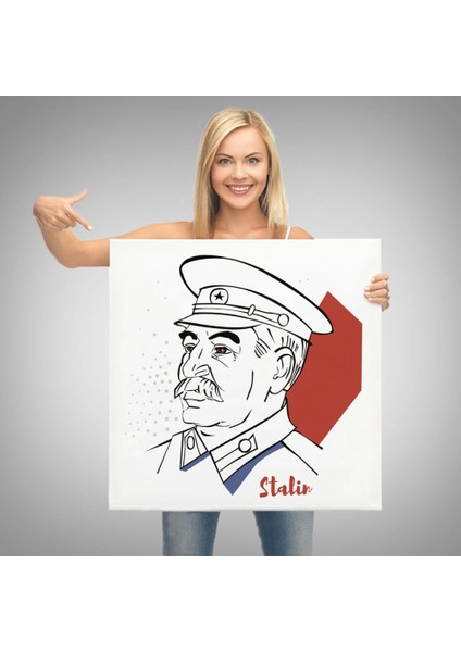 - Stalin Dekoratif Kanvas Duvar TABLOSU-5822 modelleri