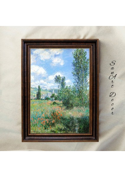 Çerçeveli Vintage Tablo, Yağlı Boya Tablosu, Çerçeveli Tablo, Sanatsal Dekor, Manzara Tablosu