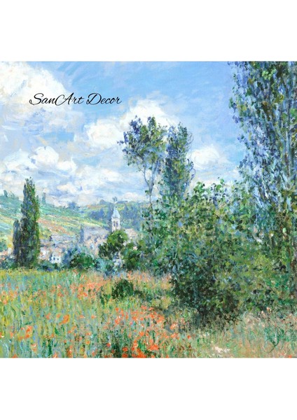 Çerçeveli Vintage Tablo, Yağlı Boya Tablosu, Çerçeveli Tablo, Sanatsal Dekor, Manzara Tablosu