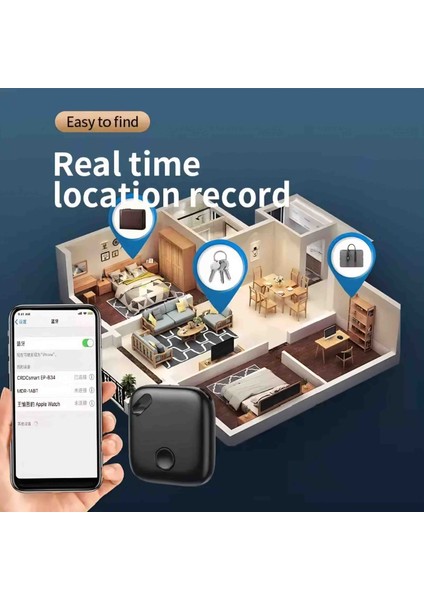 Itag Gps Takip Cihazı Apple Lisanslı Kablosuz Konum Takibi Izleme Yer Bulucu