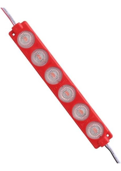24 Volt 1.3 Watt Kırmızı 3030 Cob Modül LED