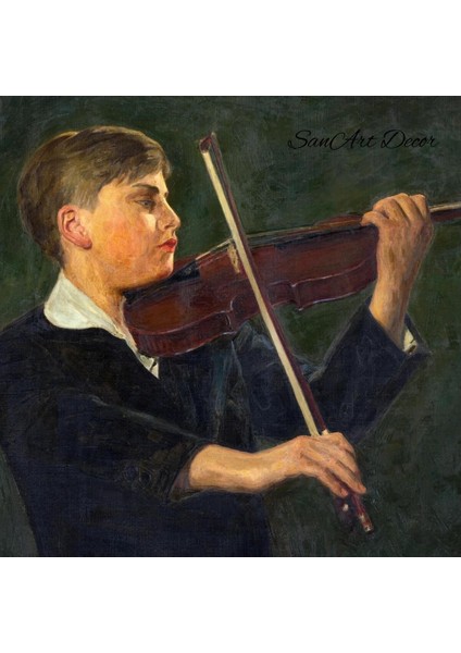 Çerçeveli Yağlı Boya Tablo Seti, Vintage Tablo, 6 Parça Sanat Tablosu, Sanatsal Dekor, Retro Tablo