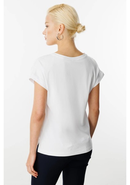 51416 Onteks V Yaka Omuzu Taşlı Fırfır Dty. Bluz modelleri