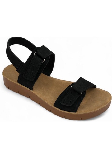 Orthopedix Rahat Kadın Cırtlı Sandalet QR25202