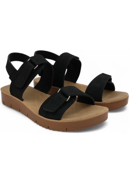 Orthopedix Rahat Kadın Cırtlı Sandalet QR25202 modelleri