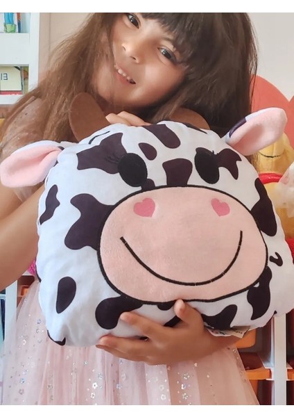 Peluş Yumuşak Oyuncak ve Yastık - Sevimli Oda Dekoru ve Uyku Arkadaşı Yıkanabilir