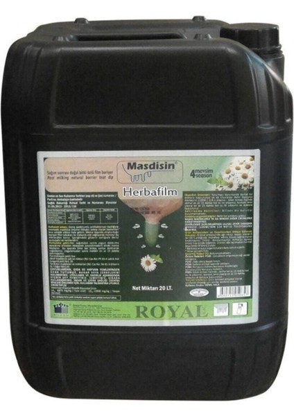 Masdisin 5lt Sağım Sonrası Daldırma