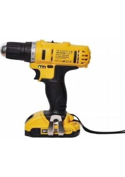 Lapush Concept Maxstar 24V Lı-Ion 5.0AH Çift Akülü Darbesiz Şarjlı Matkap fiyatları