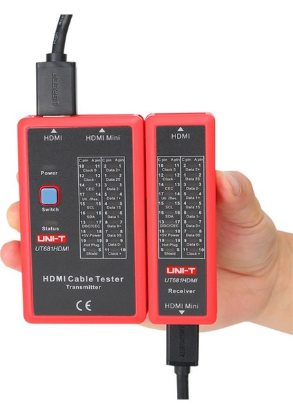 UT681HDMI Kablo Test Cihazı modelleri