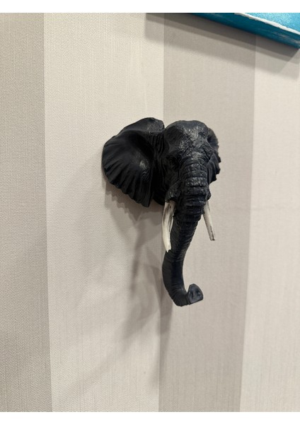 Fil Dekoratif Duvar Elbise Askılığı modelleri