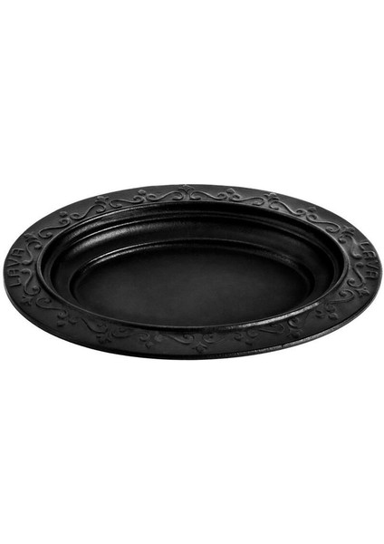 Döküm Oval Döner, Kebap Tabağı. Ölçü 21X16CM.