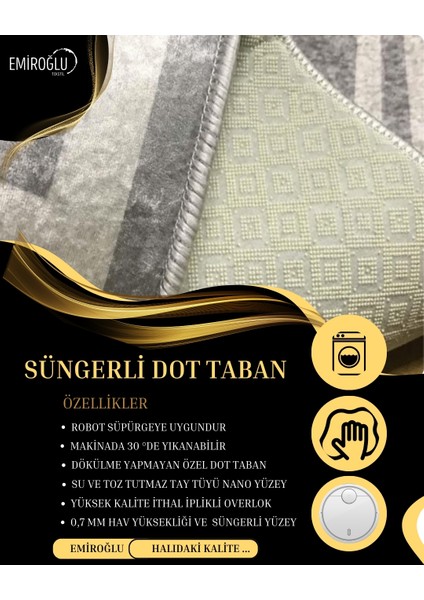 Gta San Andreas Temalı Yıkanabilir Hali ,özel Süngerli Yüzey- Kaymaz Dot Taban