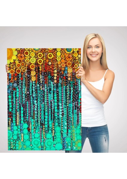 - Renkli Sarmaşık Duvar TABLOSU-6101 modelleri