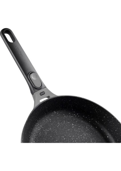 Gem 8501030 Çıkarılabilir Saplı Stay Cool Tava Gri 28 cm