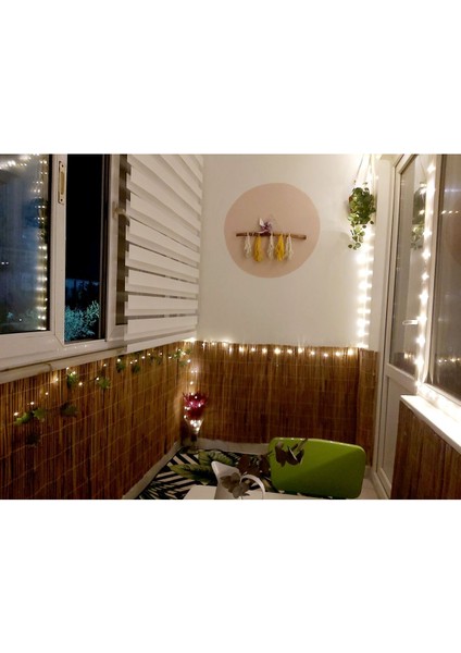 Hasır 80 cm x 3 Metre Kamış Hasır Balkon Çiti