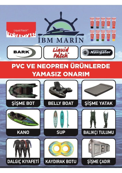 Sıvı Pvc Yama Şişme Bot Belly Boat Kano Şişme Yatak Su Kaydıragı Şişme Havuz Neopren Ürünler Balıkçı Tulumu Yamasız Onarım