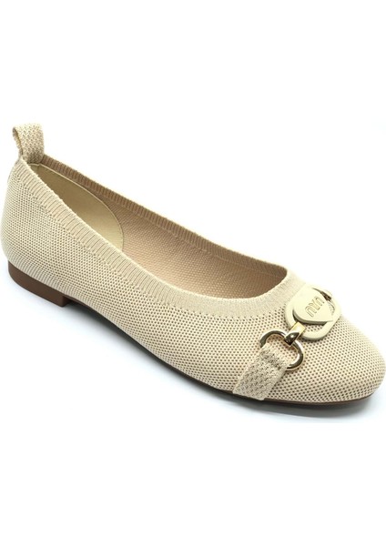 Feles Tiriko Toka Detaylı Kadın Babet Ayakkabı