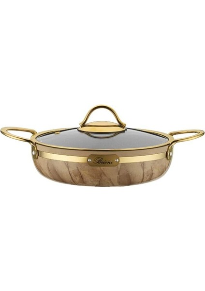 Selection Plus 20 cm Yanmaz Yapışmaz Krem Granit Yumurta Sahanı