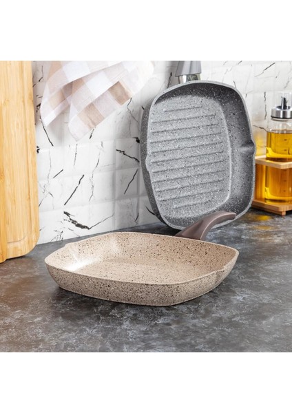 Bianca - 28 cm Granit Grill